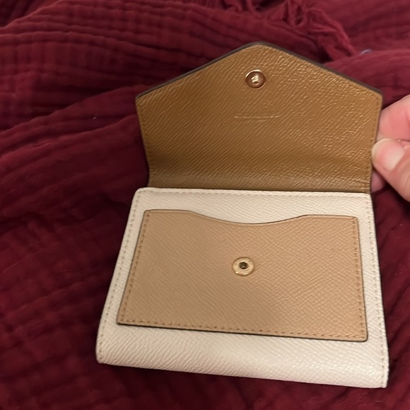 Coach tri fold leather wallet - Picture 2 of 5